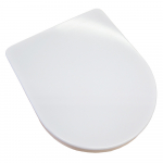 Bathstore Falcon Short Soft Close Quick Release Toilet Seat and Cover White CH.506315