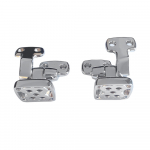 Bemis Canyon CP 1/4-20 Replacement Toilet Seat Hinge Set - HG3344997-Chrome