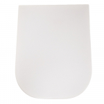 Choice Narrow Square S3 Soft Close Quick Release Toilet Seat & Cover White CH.506361