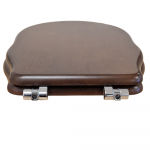 Hidra Ellade Soft Close Toilet Seat & Cover Walnut DZN