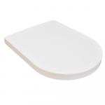 Porcelanosa Program Soft Closing Toilet Seat & Cover White 100123831 N370170506