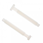 Celmac DPP2 Bottom Fixing Universal Plastic Toilet Seat Hinge Set Blue DPP2-BLU
