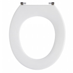 Pressalit Objecta Standard Close Top Fixing Toilet Seat Without Cover White 53011-UN4999