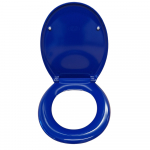 EuroShowers Rainbow Soft Close Toilet Seat & Cover Blue 84380