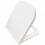Roca The Gap Square Compact Standard Close Toilet Seat & Cover White 801730002