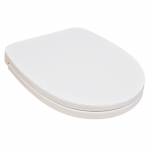 Pura Ivo Soft Close Toilet Seat & Cover With Quick Release White S1076SCA