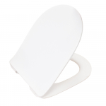 Roper Rhodes Radar Slimline Soft Close Quick Release Toilet Seat & Cover White RASCTS