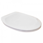 Pressalit Pinocchio Standard Close Bottom Fixing Toilet Seat & Cover White R37000-D92999