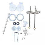 Pressalit Pinocchio Standard Close Bottom Fixing Toilet Seat & Cover White R37000-D92999