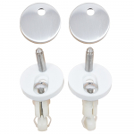 Eastbrook Cheltenham Soft Close Toilet Seat & Cover White 27.0961