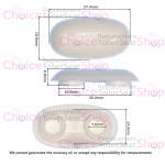 Duravit Durastyle Toilet Seat Buffer Set 1003730000