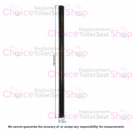 Celmac Rod For Plastic Hinge Set Black CERODBL