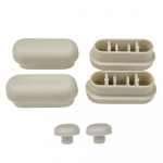 Galassia Meg11 Toilet Seat & Cover Buffer Set 5451KITPC