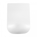 Essential Bathrooms Fuchsia Soft Close Toilet Seat & Cover EC4005-White