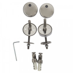 Celmac Fusion Soft Close Toilet Seat Hinge Set FSXSTSS
