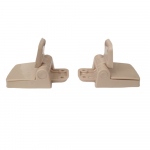 Bemis HG55 PL Replacement Toilet Seat Hinge Set - HG0055068 Beige