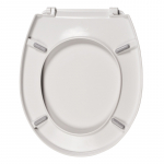 Celmac Melody Standard Close Toilet Seat & Cover With Plastic Hinge White 20120349