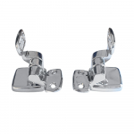 Bemis Canyon CP 1/4-20 Replacement Toilet Seat Hinge Set - HG3344997-Chrome