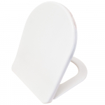 Nuie Asselby Luxury Soft Close With Quick Release Toilet Seat & Cover White NTS004