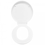 Duravit Starck 1 Standard Close Toilet Seat & Cover White 0065810000