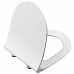 Vitra Sento Slim Soft Close Quick Release Toilet Seat & Cover White 120-003R009