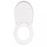Duravit No.1 Compact Standard Close Toilet Seat & Cover White 0026110000