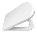 Frontline Cubix Soft Close Quick Release Toilet Seat & Cover White SRCUBSEAT