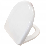 Geberit Selnova Round Compact Soft Close Toilet Seat and Cover White 501.878.00.1