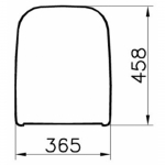 Vitra Integra Square Standard Close Toilet Seat & Cover White 91-003-001