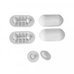 Ideal Standard Plaza Toilet Seat & Cover Buffer Set White EV14867