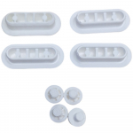Armitage Shanks Sandringham 21 Toilet Seat & Cover Buffer Set White (Old Style) K785401