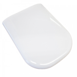 Twyford E500 Round Toilet Seat & Cover With Standard Closure E57861WH - White