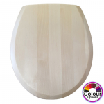 Pressalit Selandia Wood Toilet Seat & Cover - 522607-B47999 - Natural Birch
