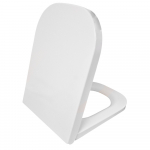 Choice Narrow Square S3 Soft Close Quick Release Toilet Seat & Cover White CH.506361