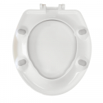 Celmac Celeste Standard Close Toilet Seat & Cover With Metal Hinge  White CELWHICSPAD