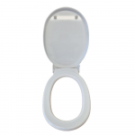 Flaminia IO Toilet Standard Close Toilet Seat & Cover Thermoset White IOCW04