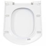 Vitra Valarte Soft Close Quick Release Toilet Seat & Cover White 124-003R009