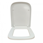 Kartell K-VIT Options 600 Premium Soft Close Toilet Seat White Gloss SEA601OP