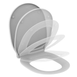 Armitage Shanks Edit L Slim Soft Close Quick Release Toilet Seat & Cover White S082001