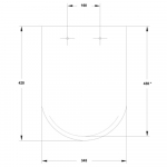 Gala Elia Standard Close Polypropylene Toilet Seat & Cover White 5138201