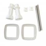 Carrara & Matta Firenze Slow Close STA-TITE Toilet Seat & Cover White 100597000
