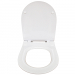 Saneux Uni Slim Soft Close Toilet Seat & Cover White 66102W