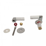 Gala Mid Standard Close Fixed Toilet Seat Hinge Set 5382600