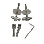 Ideal Standard Jasper Morrison Toilet Seat Hinge Set Chrome EV221AA
