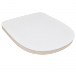 Roca Tura Soft Close Quick Release Toilet Seat & Cover White A801F02002