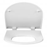Pressalit Objecta D Pro Polygiene Standard Close Bottom Fixing Toilet Seat & Cover White 998011-DF7999