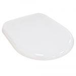 Euroshowers Rainbow D One Soft Close Quick Release Toilet Seat & Cover White 86510