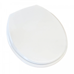 Premier Ryther Luxury Moulded Wood Standard Close Toilet Seat & Cover White NTS302