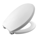 Carrara & Matta Asti STA-TITE Slow Closing White Toilet Seat & Cover 340580000