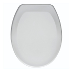 Carrara & Matta Jersey Standard Close STA-TITE Toilet Seat & Cover White 108064000
